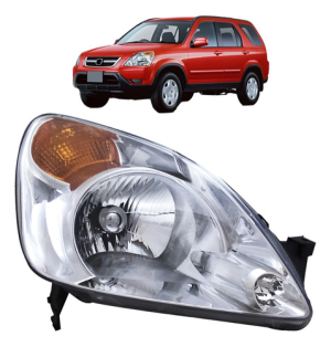 Farol Crv 2002 2003 2004 Cromado Pisca Ambar