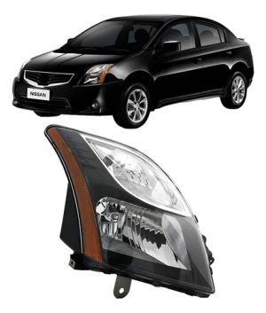 Farol Mascara Negra Nissa Sentra 2011 A 2013