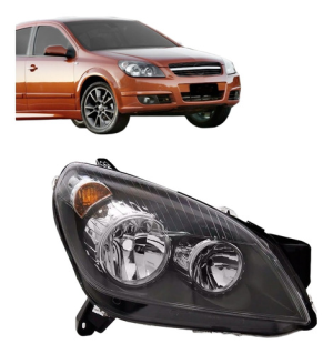 Farol Vectra 2006 2007 2008 Fume Com Aro Cromado