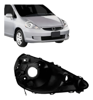 Carcaça Farol Fit 2003 2004 2005 2006 2007 2008