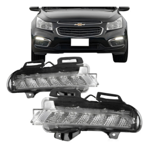 Farol Dianteiro Milha Auxiliar Cruze 2015 2016 Daylight Led