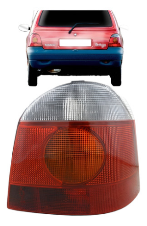 Lanterna Traseira Twingo 1993 1994 1995 96 97 1998 Ré Branca