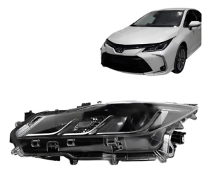 Farol Corolla Gli Xei 20 A 23 Elétrico Com Led Tyc Esquerdo