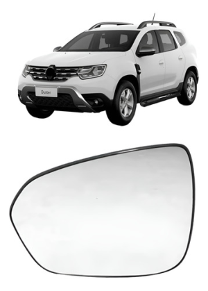 Lente Do Retrovisor Para Renault Duster 2021 A 2022