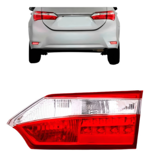 Lanterna Traseira Com Led Mala Corolla 2014 2015 2016 2017