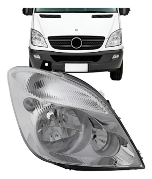 Farol Sprinter 2012 A 2016 Eletrico S/ Auxiliar Lado Direito