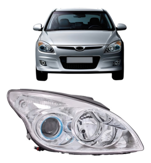 Farol I30 2008 A 2011 Cromado