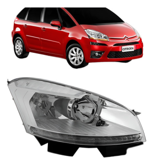 C4 Grand Picasso 08 09 10 11 12 Farol Elétrico Pisca Crista