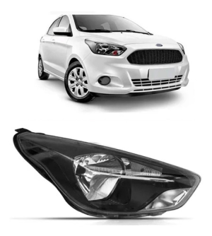 Farol Ka 2015 A 2018 Manual Mascara Negra