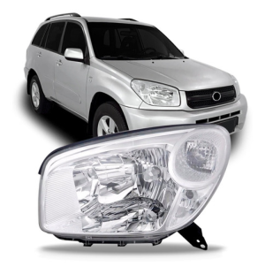 Farol Rav4 2004 2005 2006 Cromado Modelo Original