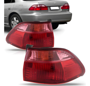 Lanterna Traseira Honda Accord 1998 1999 2000 Sedan Rosa