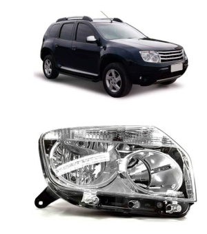 Farol Duster 2010 A 2014 Cromado