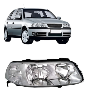 Farol Gol 1999 2000 2001 2002 2003 A 2005 Foco Duplo Cromado