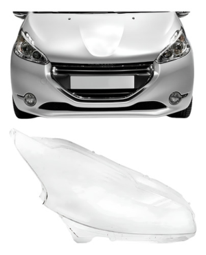 Lente Farol Peugeot 208 2012 2013 2014 2015 2016