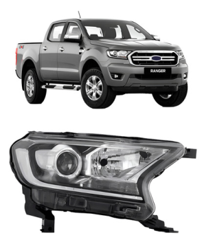 Farol Ranger 2016 A 2018 Manual/ Elétrico Mascara Negra