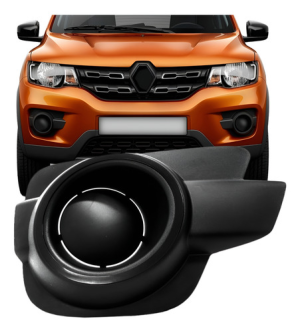 Moldura Milha Kwid 2017 2018 2019 Sem Furo