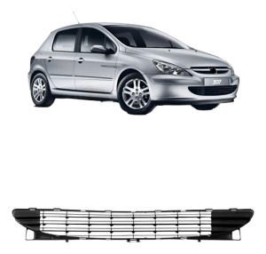 Grade Parachoque Central Para Peugeot 307 2003 2004 2005 06