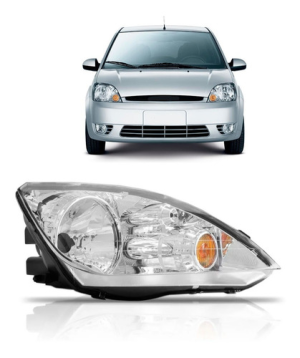 Farol Fiesta Amazon 2003 A 2006 Cromado