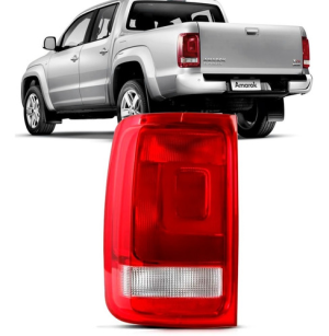 Lanterna Traseira Amarok 2010 A 2014 S/ Luz Neblina Cristal