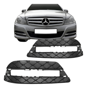 Grade Lateral Parachoque Dianteiro Mercedes C180 2012 Á 14-