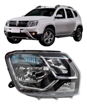 Farol Duster 2015 2016 Manual Com Cupula Azul