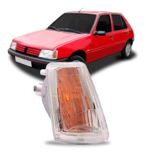 Pisca Seta Para Peugeot 205 1990 1991 92 93 94 Sedan Cristal