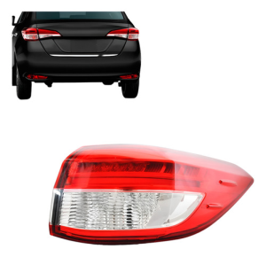 Lanterna Traseira Yaris 2018 19 20 21 2022 Canto Com Led