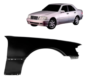 Paralama Mercedes C220 1994 1995 1996 1997 1998 1999 Sem Fur
