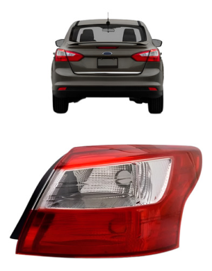 Lanterna Traseira Focus Sedan 2013 2014 2015 Depo