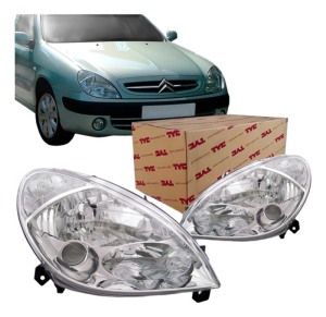 Farol Citroen Xsara Ano 2001 2002 2003 04 2005 2006 Tyc