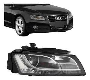 Farol Audi A5 2009 10 2011 Elétrico Com Led Xénon Depo Dir
