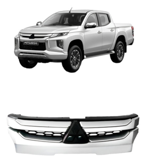 Grade L200 Triton 2021 2022 2023 Cromada E Preto