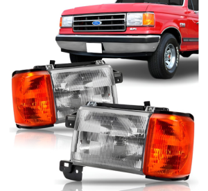 Farol F1000 1993 1994 1995 1996 Pisca Ambar Com Suporte