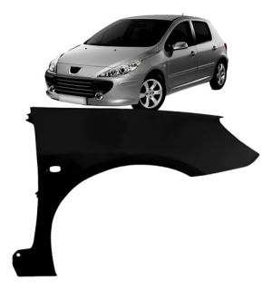 Paralama Para Peugeot 307 2007 A 2012 Plastico