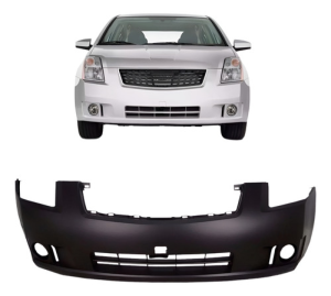 Parachoque Dianteiro Sentra 2007 2008 2009 Com Furo