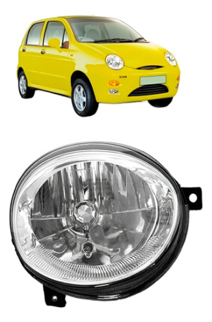 Farol Chery Qq 2011 A 2014 Cromado