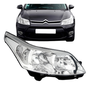 Farol C4 Citroen Pallas & Hatch 2007 08 09 10 11 12 2013 Tyc
