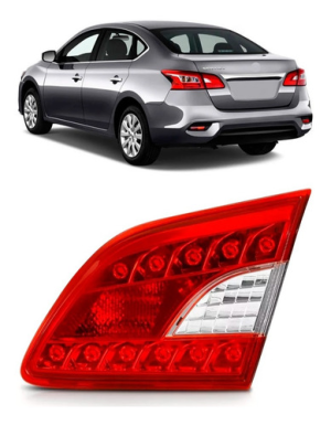 Lanterna Porta Mala Sentra 2014 A 2016 C/ Led Tampa Traseira