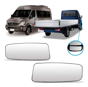 Lente Espelho Retrovisor Sprinter 2013 14 2015 Inferior.