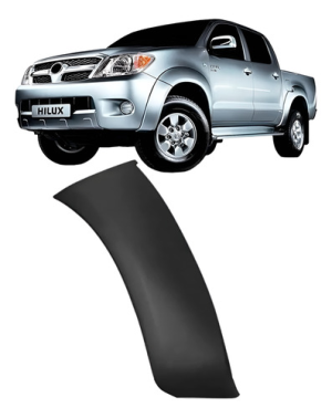Alargador Vão Roda Dianteiro Hilux 05 06 07 08 09 10 11