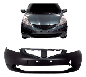 Parachoque Dianteiro Fit 2009 A 2012 Preto