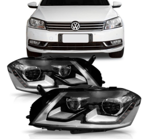 Farol Passat 2011 2012 2013 14 C/led Projetor Esquerdo Depo