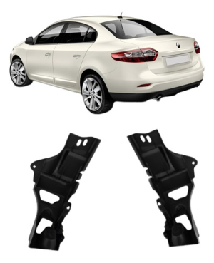 Guia Suporte Parachoque Traseiro Fluence 2010 Ate 2016