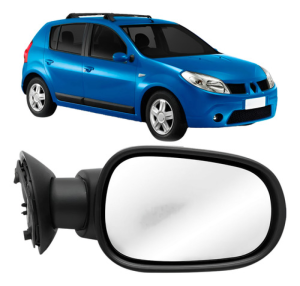Retrovisor Logan Sandero 2007 2008 2009 2010 Fixo
