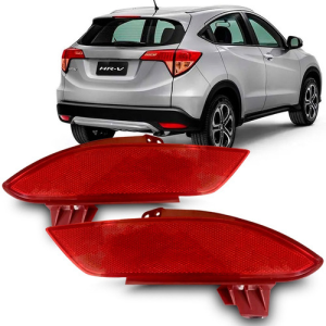 Par Refletor Parachoque Traseiro Hrv 2015 2016 2017