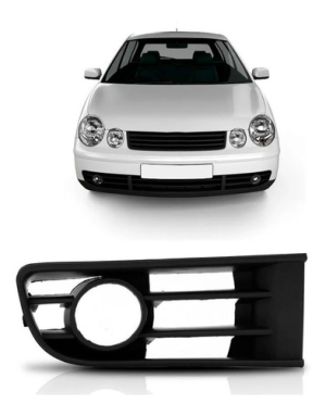 Moldura Milha Polo 2003 2004 2005 2006 Com Furo