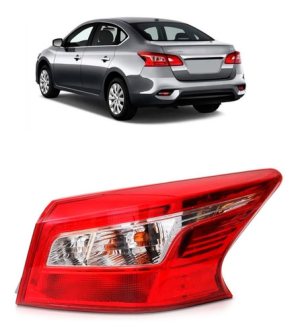 Lanterna Traseira Sentra 2017 2018 Canto Com Led
