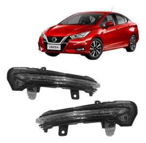 Par Pisca Retrovisor Versa 2020 A 2022