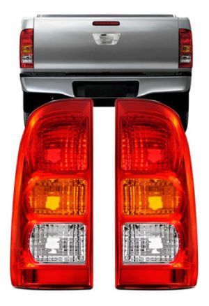 Par Lanterna Traseira Hilux Srv 2005 A 2011 Modelo Original