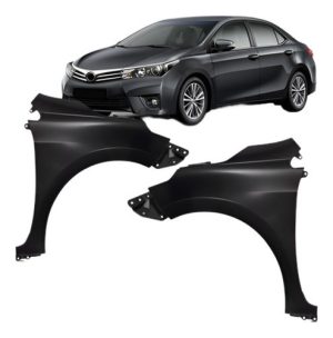 Par Paralama Para Toyota Corolla 2014 A 2017 Sem Furo Pisca